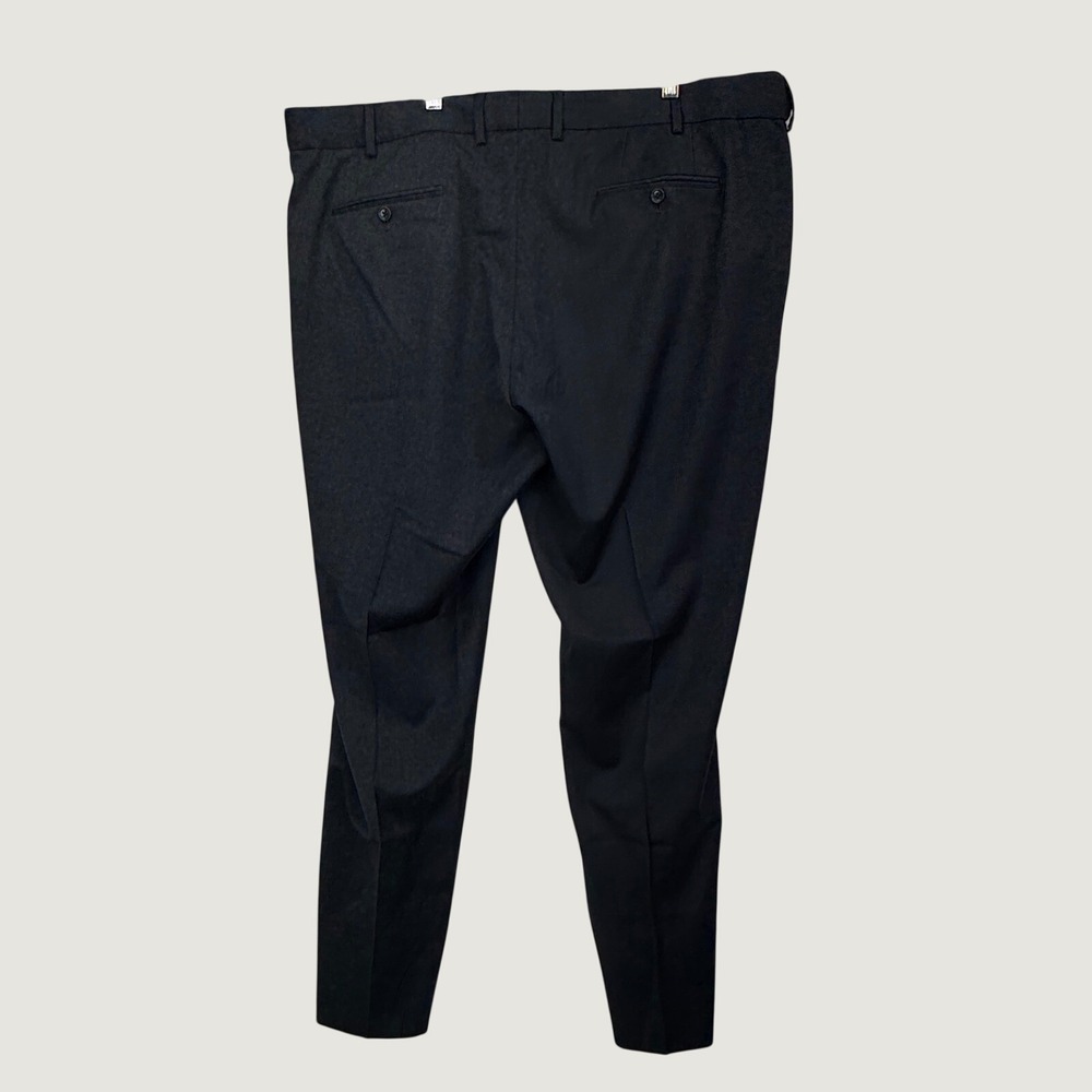 Bonobos Standard Fit Wool Blend Pants‎ Mens 42X32 Charcoal Gray Dress Trousers - Picture 2 of 8